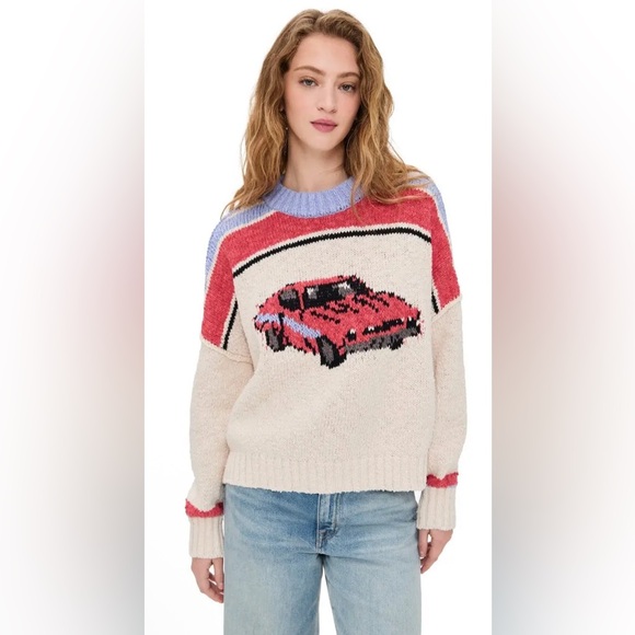 NWT Free People Fast Lane Pullover Sweater - Picture 2 of 10